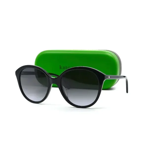 NEW KATE SPADE BRIA/G/S 807 BLACK GREY WOMEN'S SUNGLASSES - Picture 9 of 10